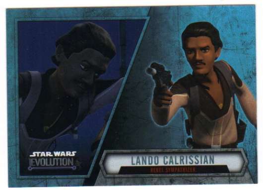2016 Topps Star Wars Evolution Trading Card #65 Lando Calrissian Rebel Sympathizer