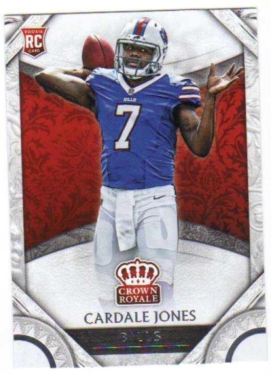 2016 Panini Crown Royale Football RC #95 Cardale Jones Bills 