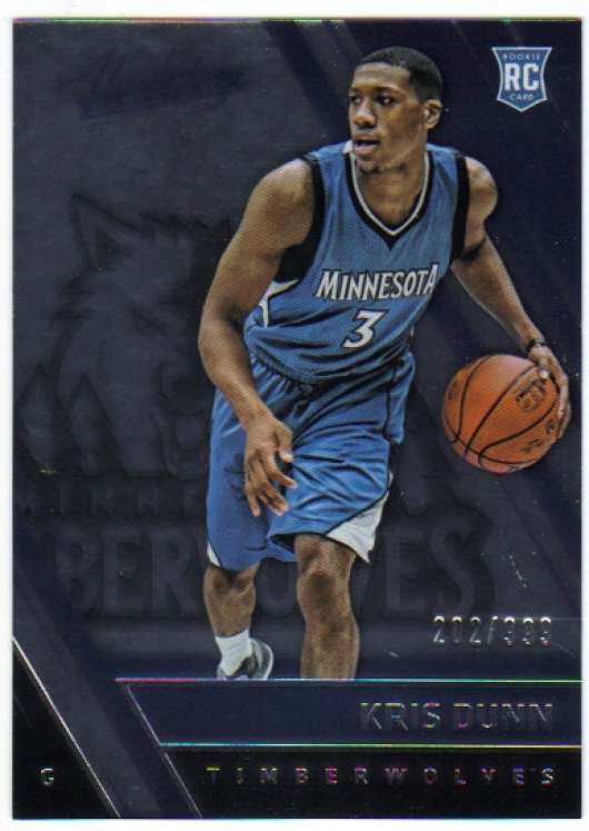 2016-17 Panini Absolute Basketball Rookies RC /999 #164 Kris Dunn Timberwolves