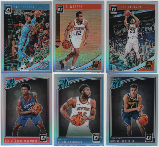 2018-19 Donruss Optic Holo Parallel #188 Jaren Jackson Jr. Grizzlies 